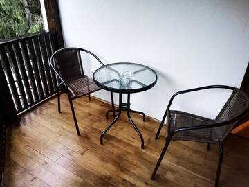 Фото номера King Room with Shared Balcony Гостевой дом Pensiunea Cheile Albacului г. Альбац 2