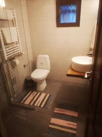 Фото номера King Room with Shared Balcony Гостевой дом Pensiunea Cheile Albacului г. Альбац 2